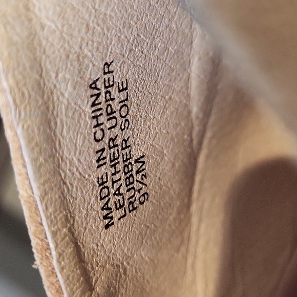 MICHAEL Michael Kors - Tan Wooden Heel Wedge Size 9.5 - Picture 9 of 13